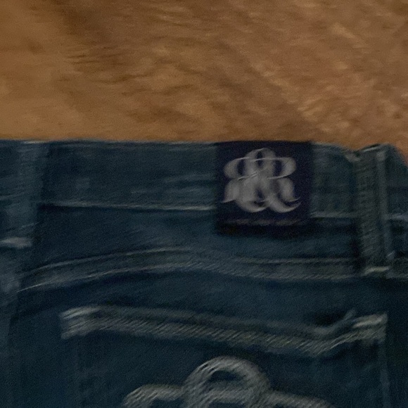 Rock & Republic jeans with tattered hem. Size 30. - Picture 8 of 12